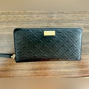 NWT Kate Spade Wallet Black